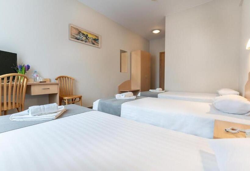 اتاق ساده سه نفره, Aribė Hotel Klaipėda, Free Parking