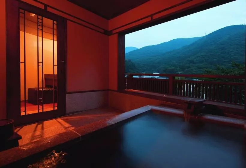 اتاق سوپریور با چشم‌انداز کوهستان, Hakone Onsen Ryokan Yaeikan