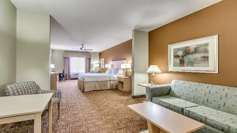 キングサイズベッドのスイートルーム, Holiday Inn Express & Suites Lubbock Southwest – Wolfforth, An Ihg