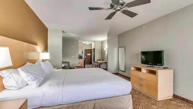 キングサイズベッドのスイートルーム, Holiday Inn Express & Suites Lubbock Southwest – Wolfforth, An Ihg