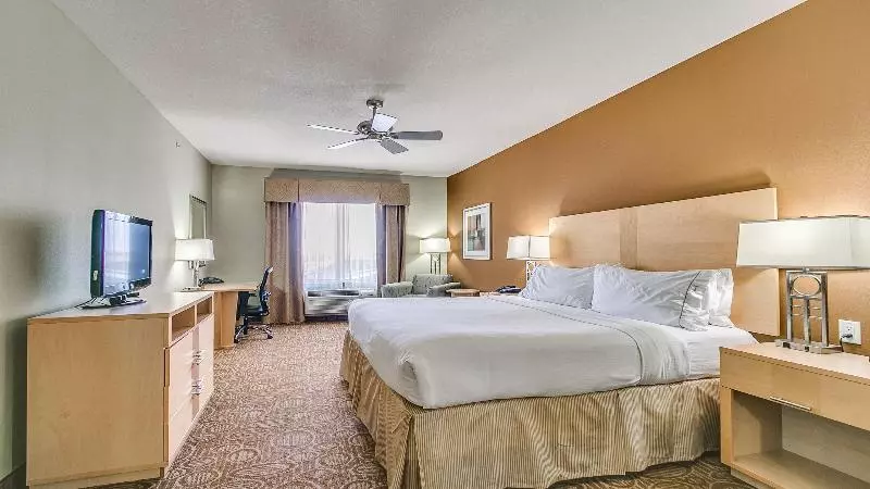 身障者適用キングサイズベッドルーム, Holiday Inn Express & Suites Lubbock Southwest – Wolfforth, An Ihg