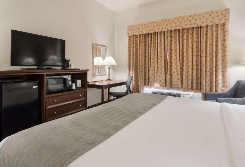 身障者適用キングサイズベッドルーム, Best Western Comanche Inn