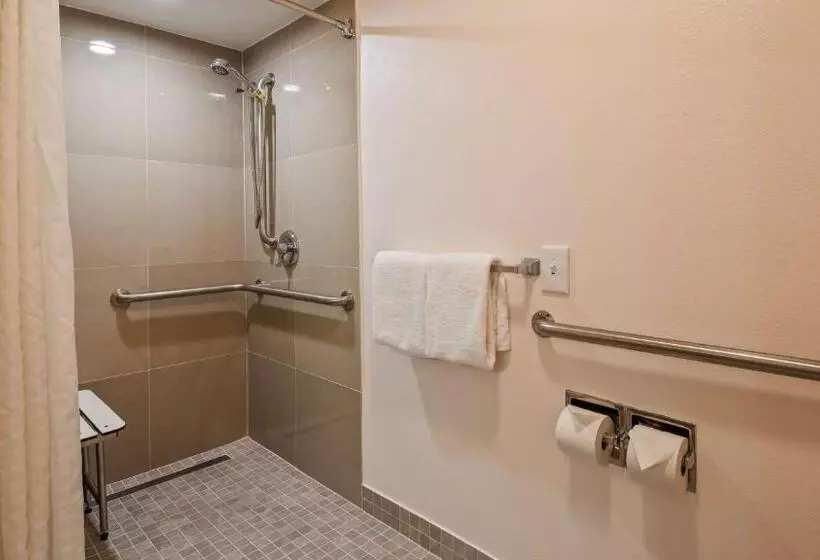 身障者適用キングサイズベッドルーム, Best Western Salinas Monterey