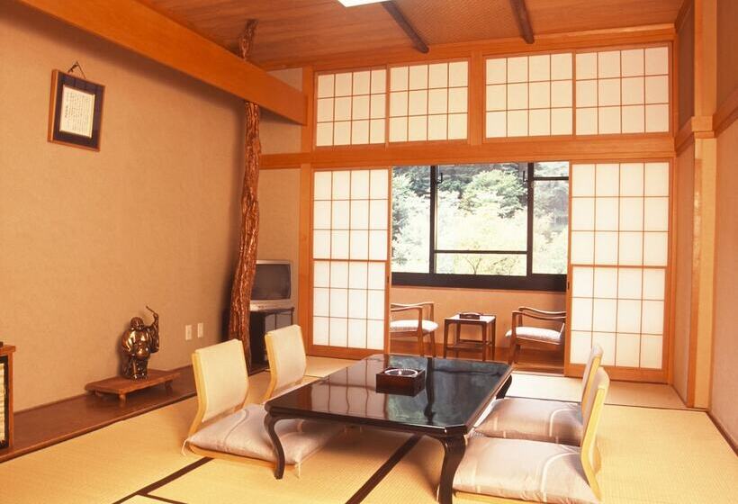 스탠다드 룸 강 전망, Takaragawa Onsen Ousenkaku