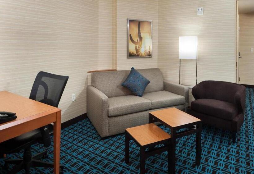 Люкс Кровать Кинг, Fairfield Inn And Suites Phoenix Chandler Fashion Center