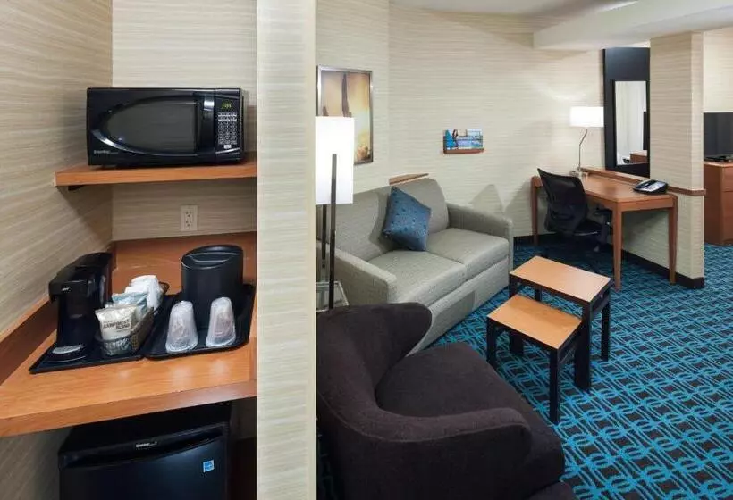 キングサイズベッドのスイートルーム, Fairfield Inn And Suites Phoenix Chandler Fashion Center