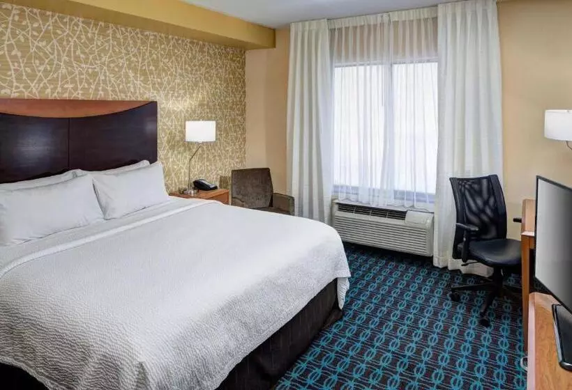 身障者適用キングサイズベッドルーム, Fairfield Inn And Suites Phoenix Chandler Fashion Center