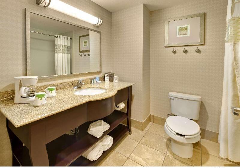 带大床的豪华间, Hampton Inn & Suites Reno