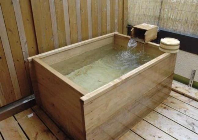 Standard room with outdoor bath, Sansuikan Kawayu Midoriya