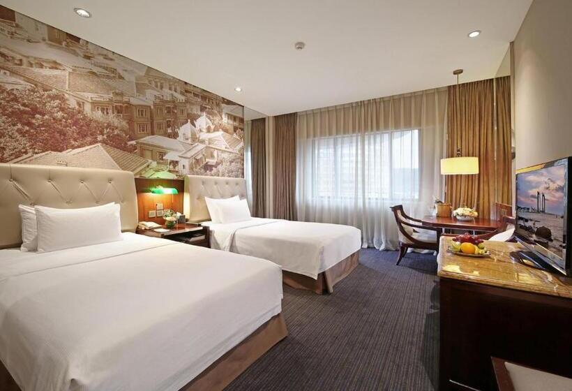 חדר דלוקס נוף לעיר, City Hotel Xiamen Free Welcome Fruits