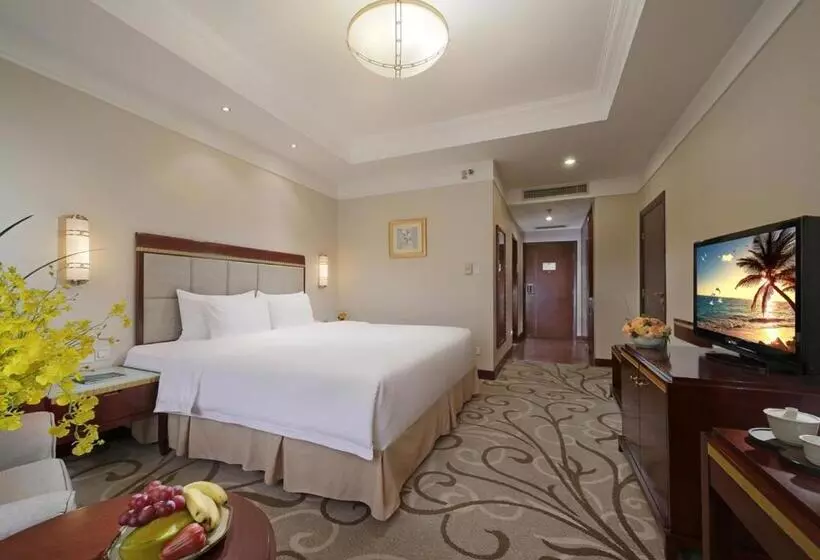 キングサイズベッドのエクゼクティブルーム, City Hotel Xiamen Free Welcome Fruits
