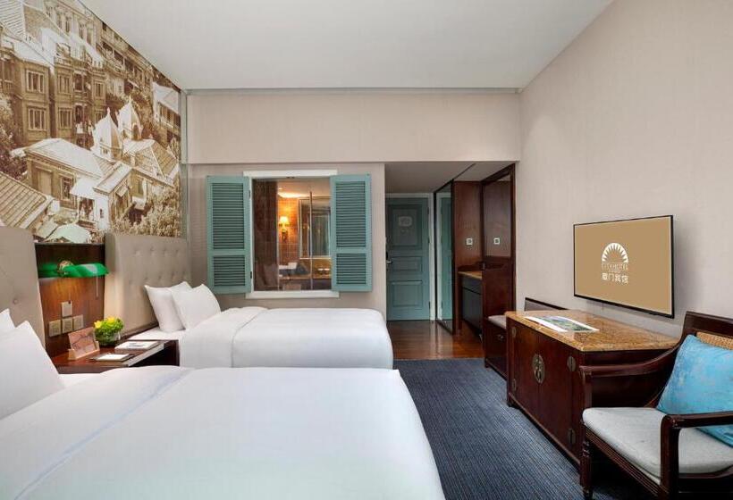 Quarto Deluxe, City Hotel Xiamen Free Welcome Fruits