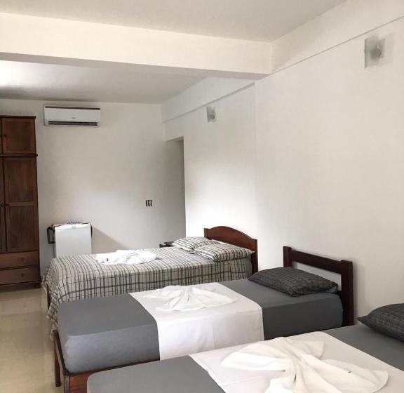 4인용 스탠다드 룸, Pousada Recanto Do Teimoso