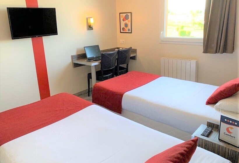 غرفة قياسية, Comfort Hotel Dijon Sud   21600 Longvic