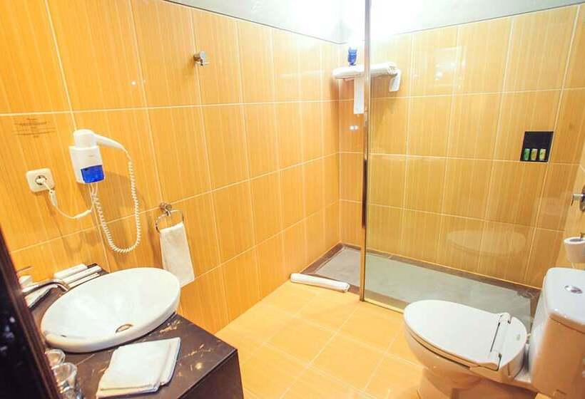 اتاق لوکس با چشم‌انداز استخر, Swiss Belhotel Kendari