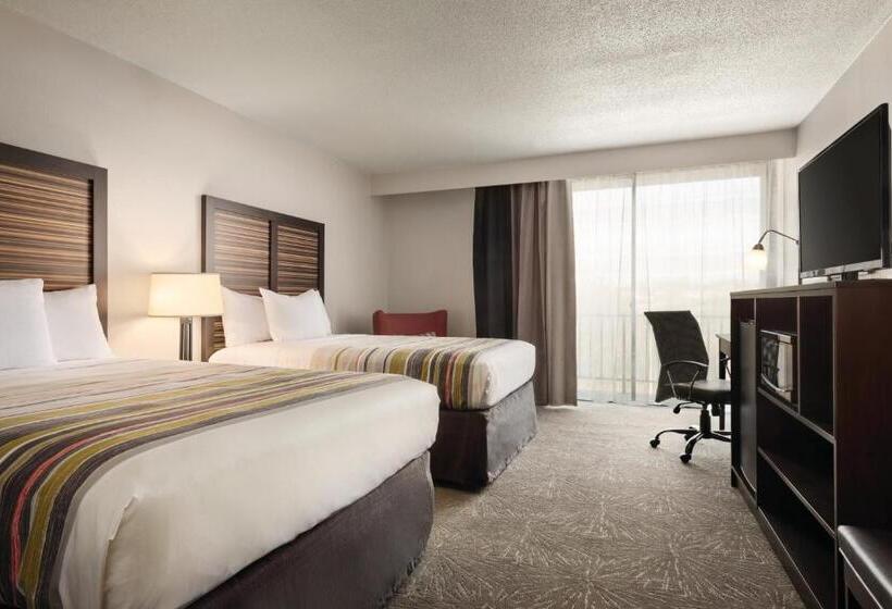 带2个双人床的标准工作室, Country Inn & Suites By Radisson, Erlanger Cincinnati South