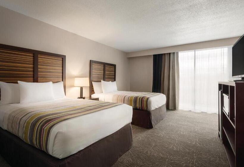 带2个双人床的标准工作室, Country Inn & Suites By Radisson, Erlanger Cincinnati South