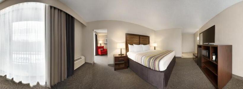 带大床的套房, Country Inn & Suites By Radisson, Erlanger Cincinnati South