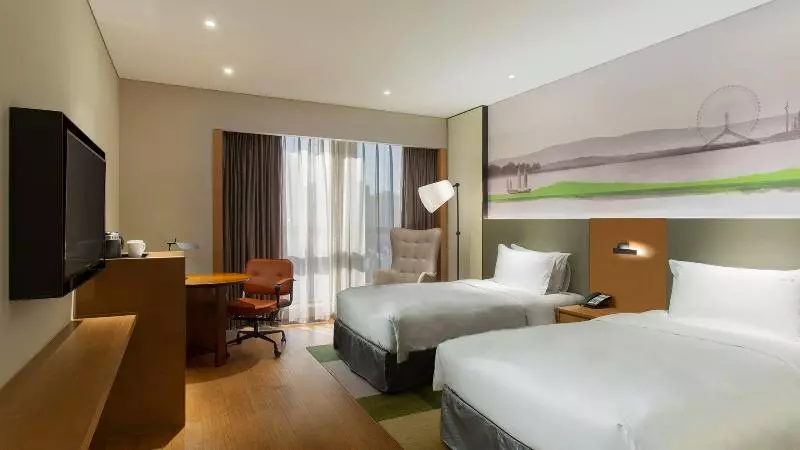 身障者適用スタンダードルーム, Hilton Garden Inn Bartlesville