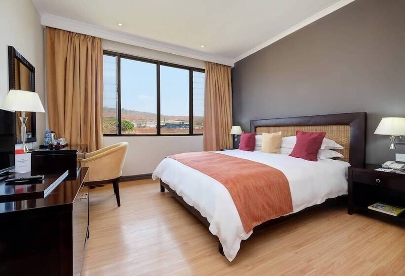 标准间带双人床, Protea Hotel By Marriott Chipata