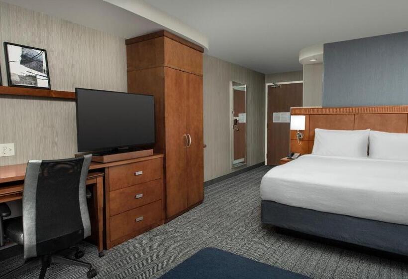 غرفة قياسية سرير كينج, Courtyard By Marriott Seattle Kirkland