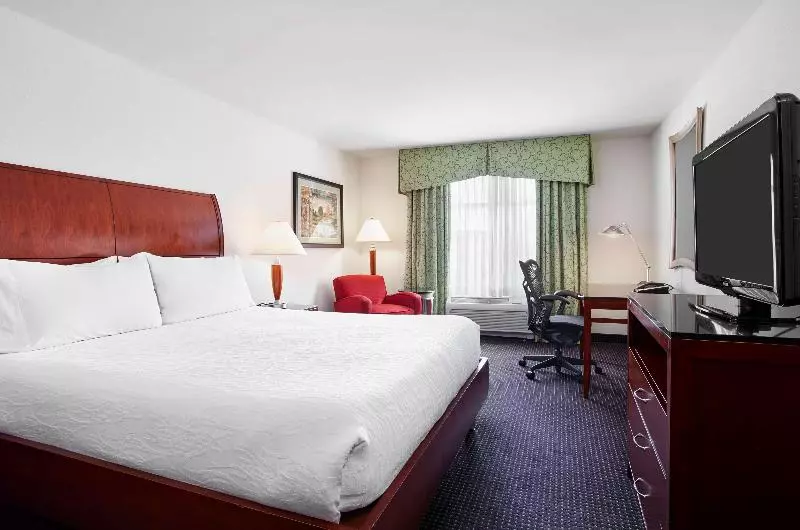 キングサイズベッドのスタンダードルーム, Hilton Garden Inn Rockville Gaithersburg