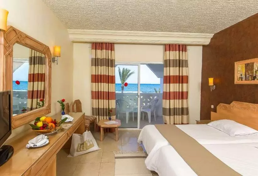 اتاق استاندارد یک نفره با چشم‌انداز دریا, Mahdia Beach & Aqua Park