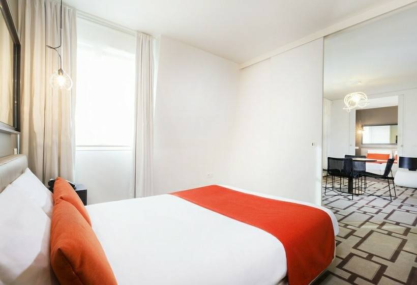 Апартаменты 2 Спальни, Adagio Serris Val D Europe