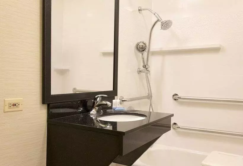 ２ダブルベッドのスタンダードルーム, Fairfield Inn And Suites By Marriott Chicago St. Charles