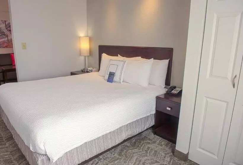 キングサイズベッドのスイートルーム, Springhill Suites Houston Pearland