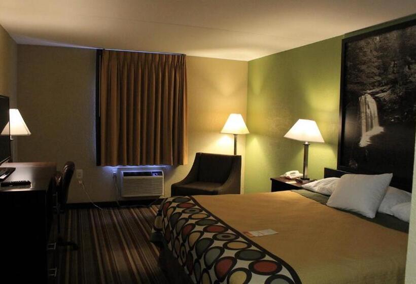 חדר סטנדרט עם מיטת קינג, Super 8 By Wyndham Morrilton