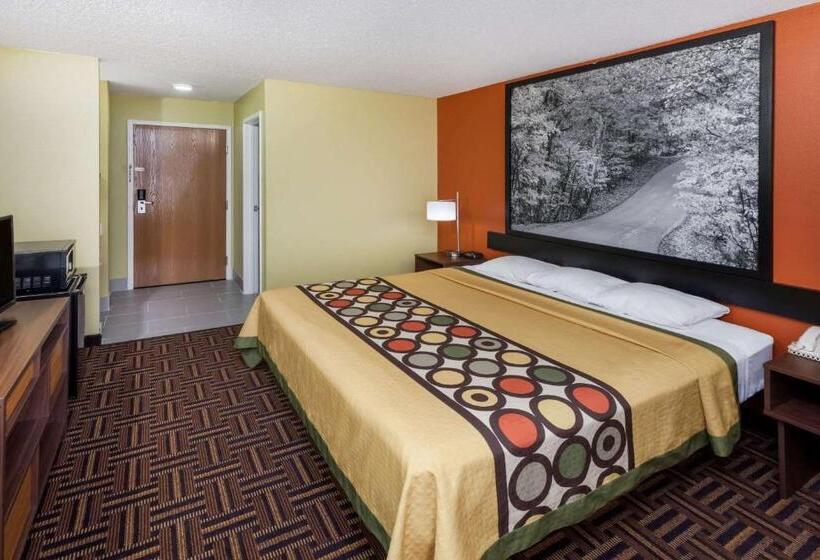 غرفة قياسية سرير كينج, Super 8 By Wyndham Rochester