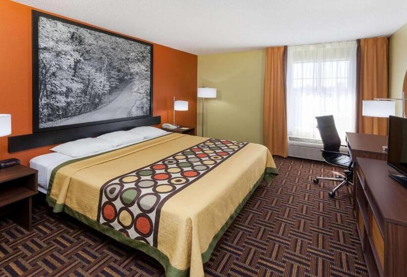 غرفة قياسية سرير كينج, Super 8 By Wyndham Rochester