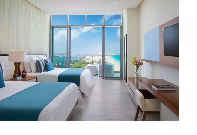 オーシャンビューのデラックストリプルルーム, Secrets The Vine Cancun All Inclusive Adults Only
