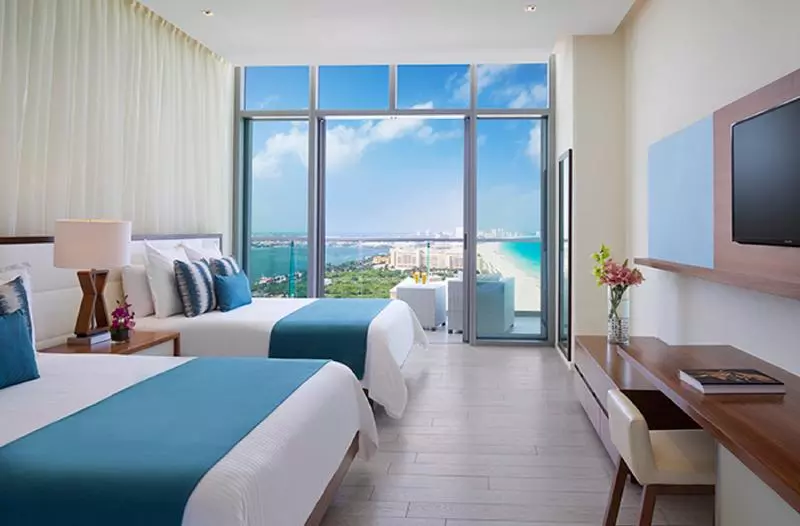 片側に海が見えるデラックスルーム, Secrets The Vine Cancun All Inclusive Adults Only