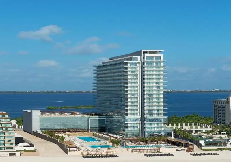 片側に海が見えるデラックスルーム, Secrets The Vine Cancun All Inclusive Adults Only