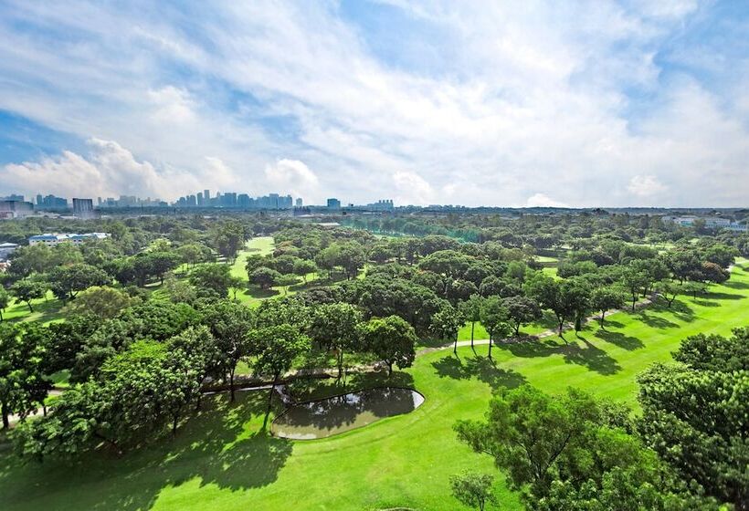 스탠다드 룸 더블 침대 2개, Manila Marriott