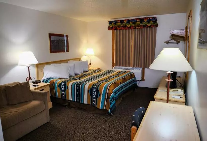 キングサイズベッドのスタンダードルーム, Range Country Lodging