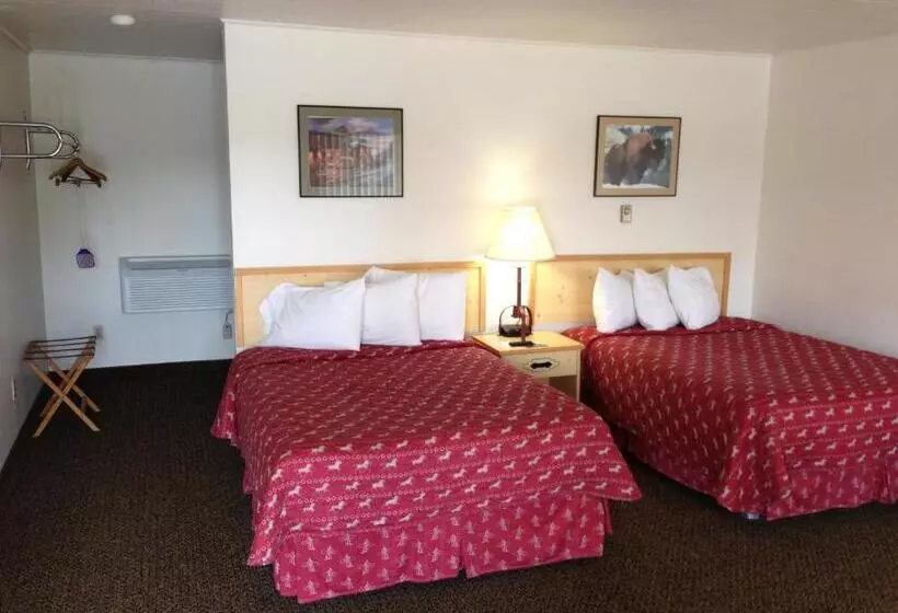 ２ダブルベッドのスタンダードルーム, Range Country Lodging
