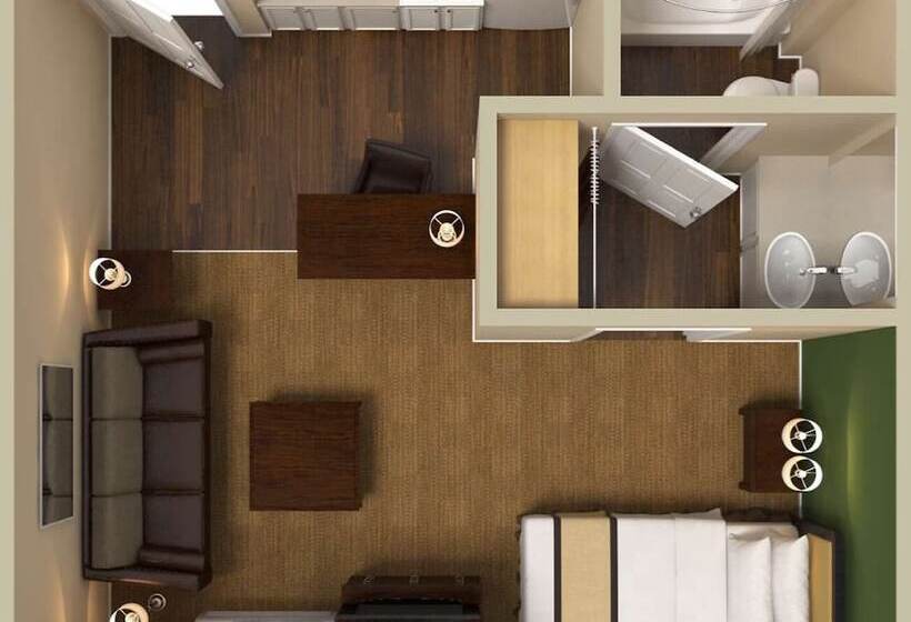 디럭스 스튜디오, Extended Stay America Select Suites   Atlanta   Buckhead