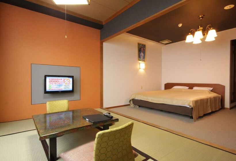 클래식 룸 킹 침대, Asamushi Sakura Kanko