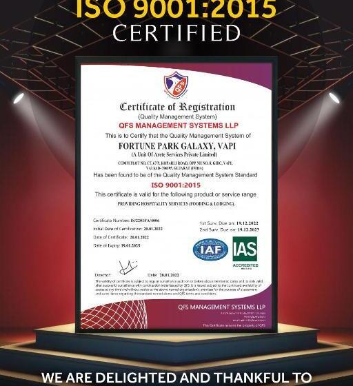 סוויטה, Fortune Park Galaxy, Vapi   Member Itc S Hotel Group