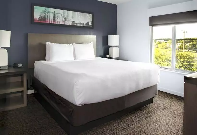 キングサイズベッドのスタンダードルーム, Hyatt House Sterling/dulles Airport North