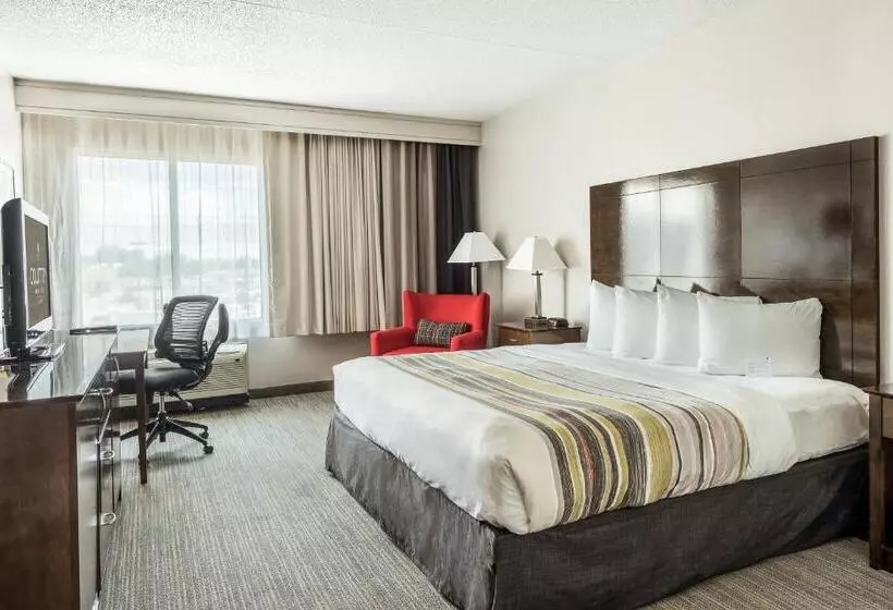 キングサイズベッドのスタンダードルーム, Country Inn & Suites By Radisson, Cookeville, Tn