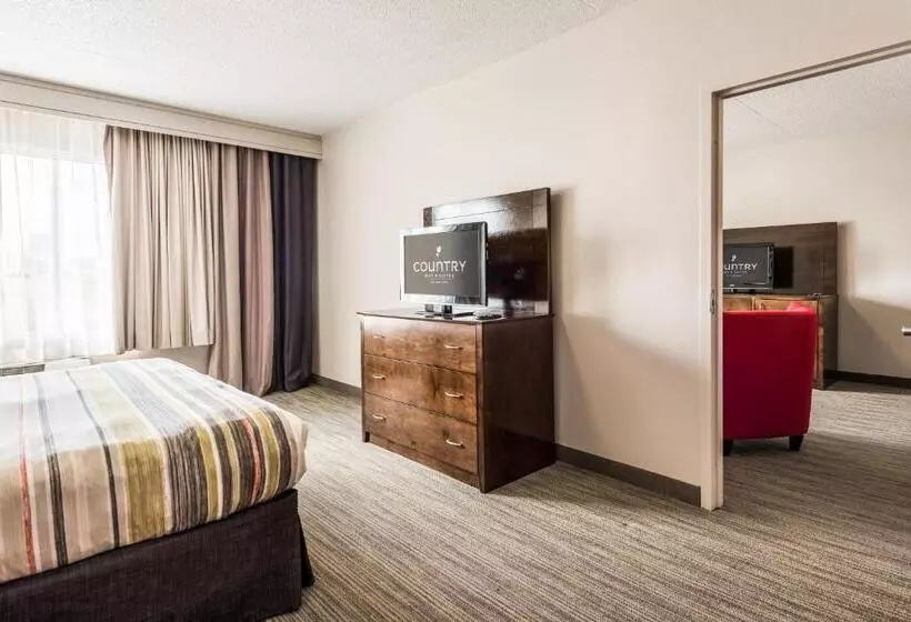 キングサイズベッドのスイートルーム, Country Inn & Suites By Radisson, Cookeville, Tn