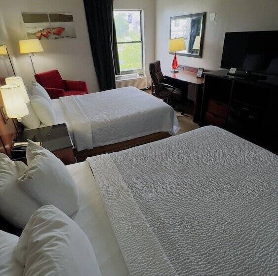 스탠다드 룸 더블 침대 2개, Days Inn By Wyndham Lake Bluff/great Lakes Naval Base