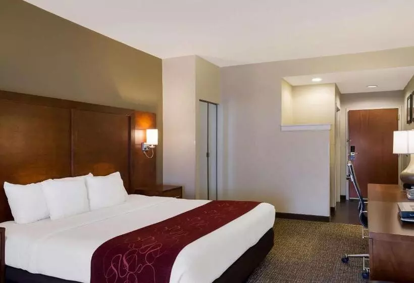 キングサイズベッドのスタンダードルーム, Comfort Suites Near University