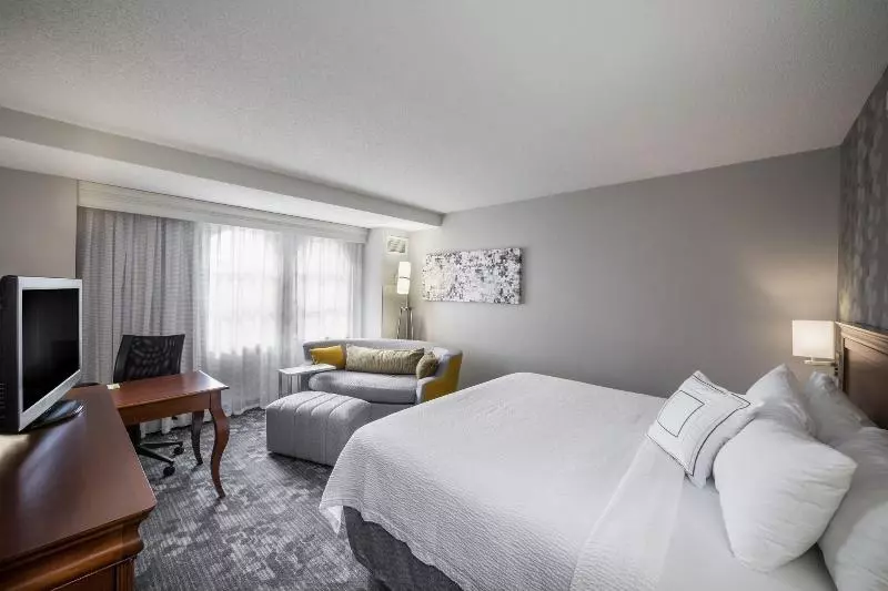キングサイズベッドのスタンダードルーム, Courtyard By Marriott Norfolk Downtown