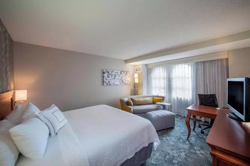 キングサイズベッドのスタンダードルーム, Courtyard By Marriott Norfolk Downtown