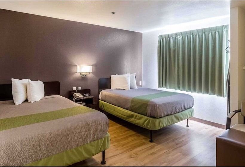 חדר סטנדרט שתי מיטות זוגיות, Studio 6mcallen, Tx